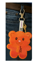 Load image into Gallery viewer, SMP (Santa Monica Pier) Sunset ComFYie™ Keychain