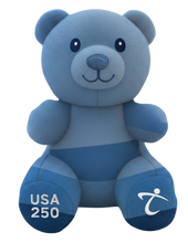Load image into Gallery viewer, Two-Fifty | 8" Patriotic Blue ComFYie™ Plush